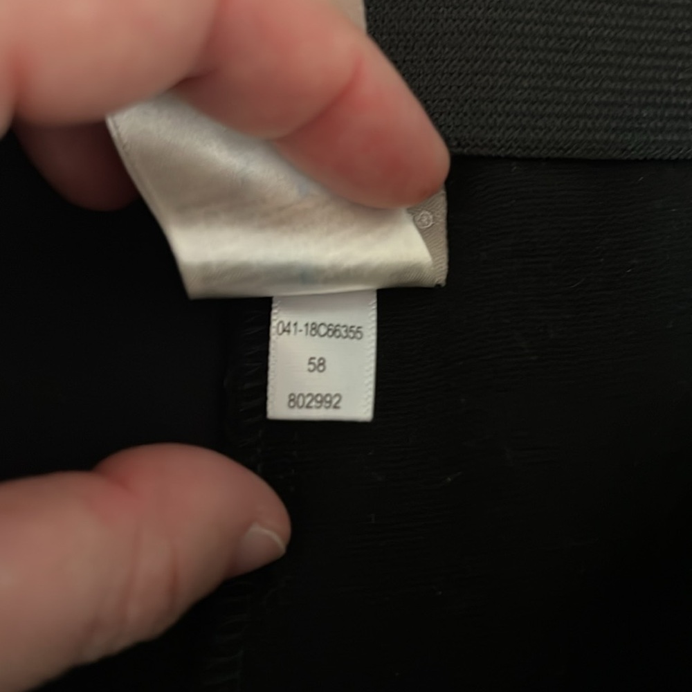Chico’s Ponte Pull On Pants Style 802992 Black Size 1.5/10 - Picture 4 of 9
